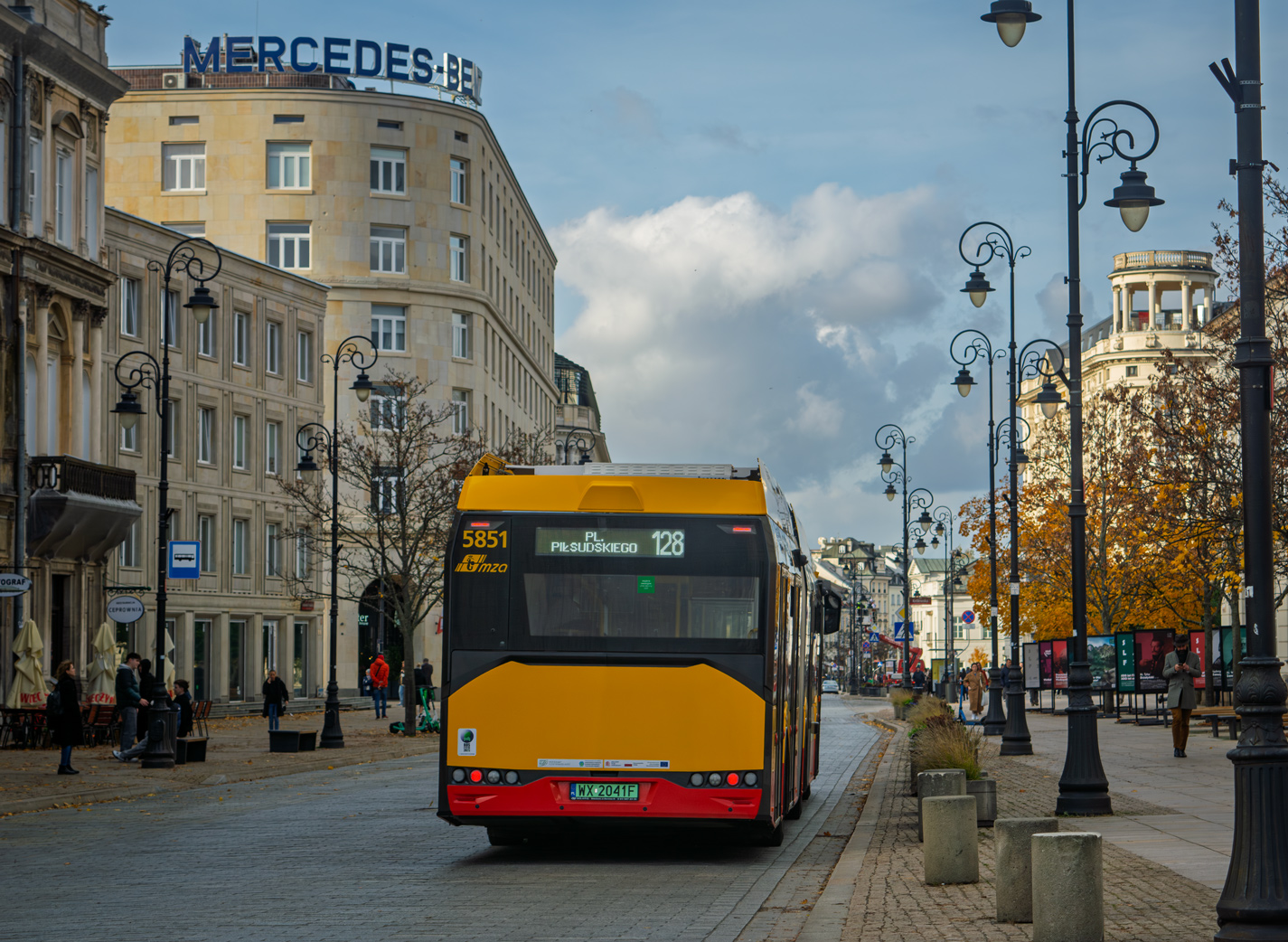 Варшава, Solaris Urbino IV 18 Electric № 5851