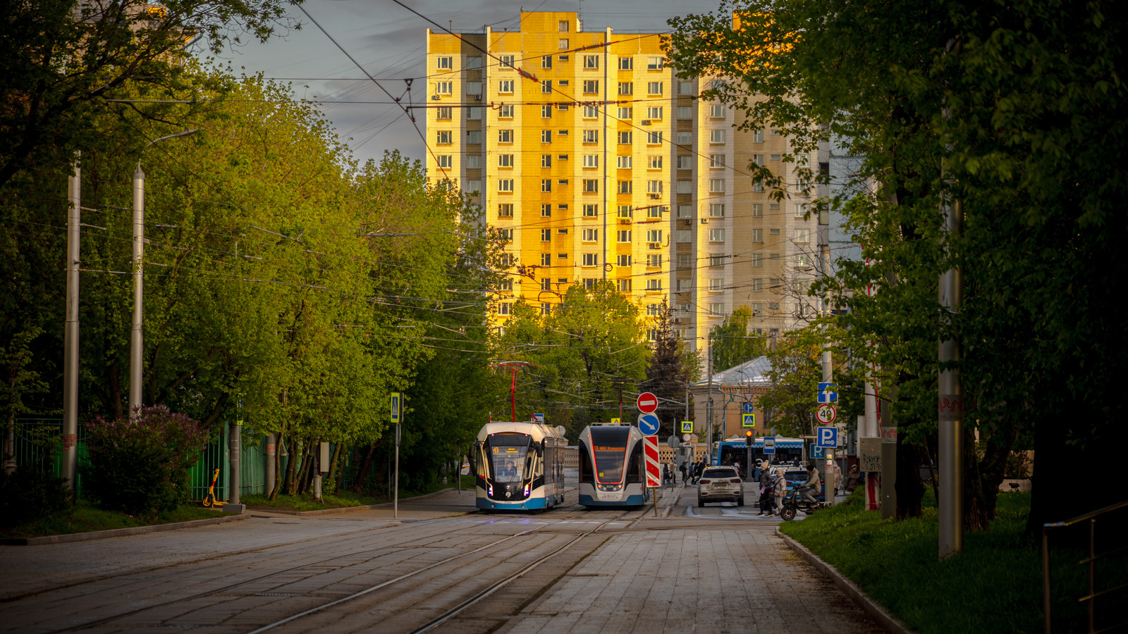 Москва — Трамвайные линии: ВАО