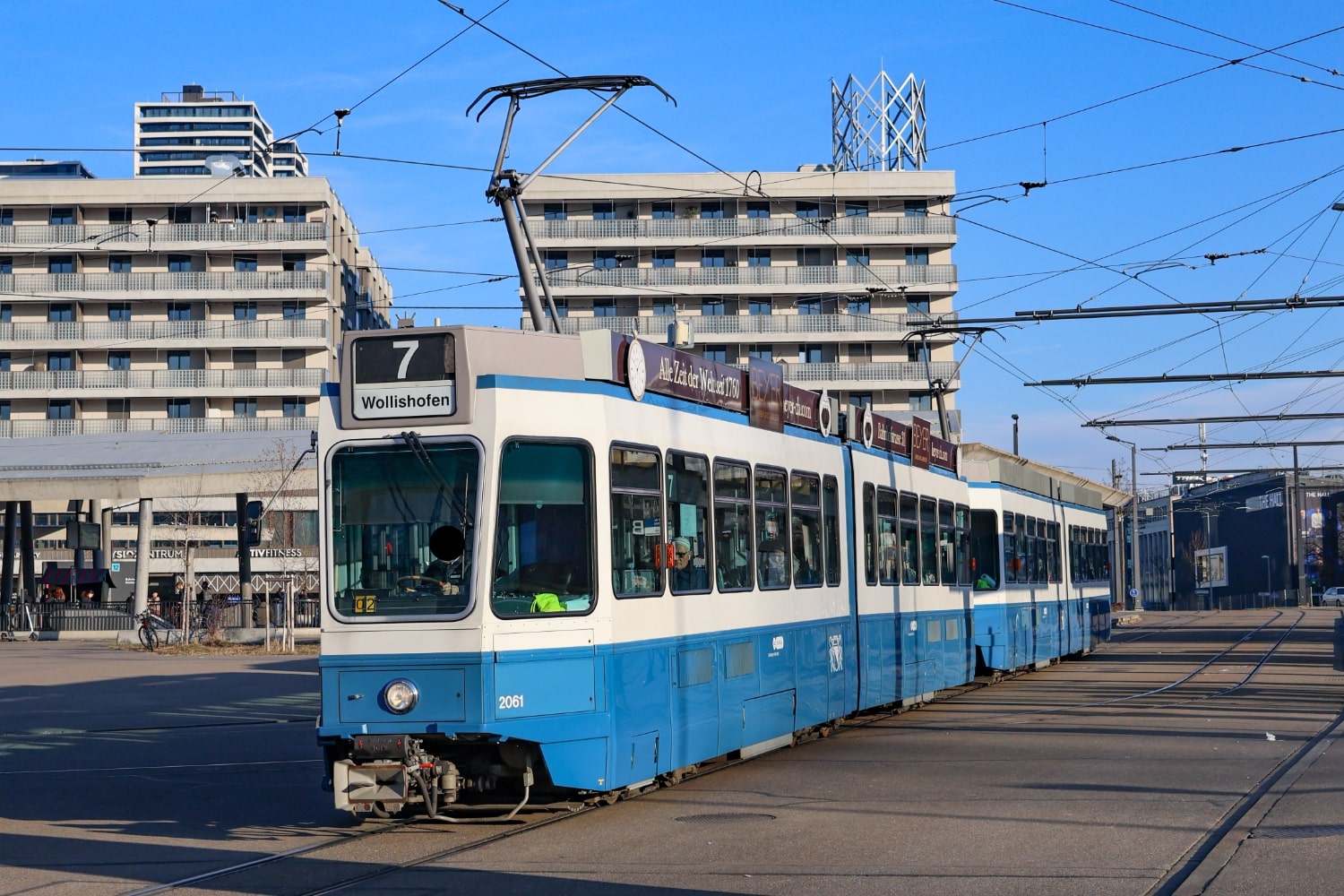 Цюрих, SWP/SIG/BBC Be 4/6 "Tram 2000" № 2061