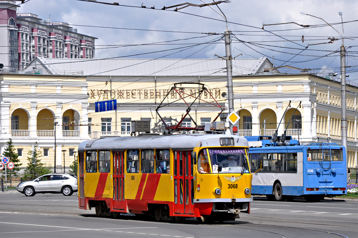 Барнаул, Tatra T3SU КВР Барнаул № 3068