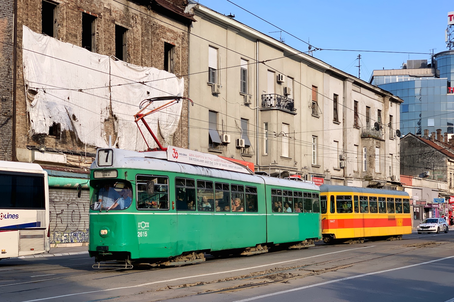 Белград, Duewag GT6 № 80615 (2615)