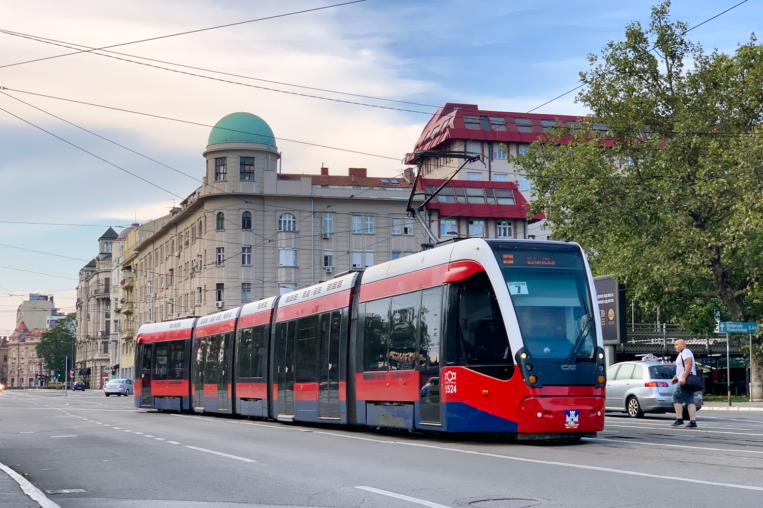 Белград, CAF Urbos 3 № 81524 (1524)