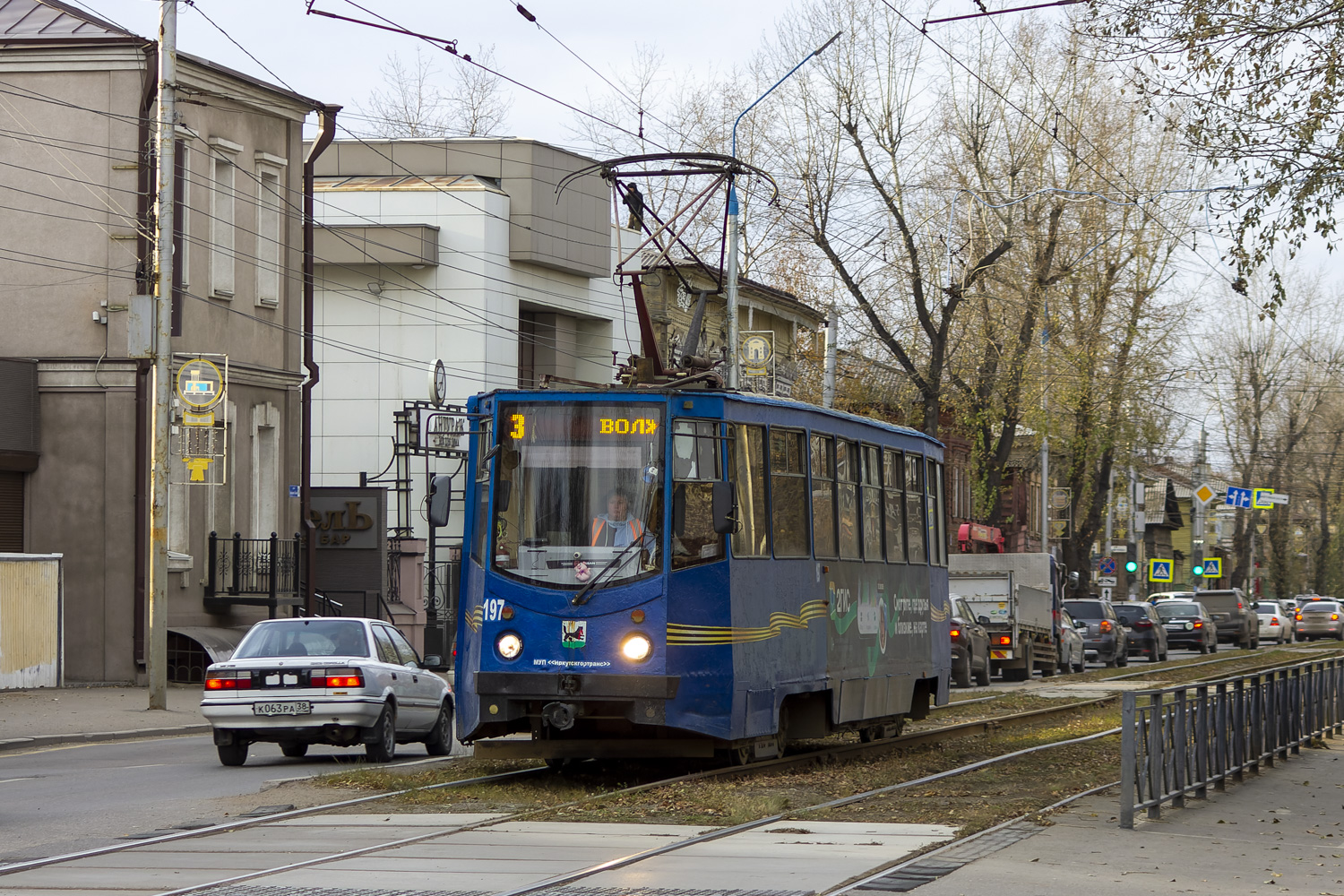 Иркутск, 71-605ТН (КТМ-5М3Р8) № 197