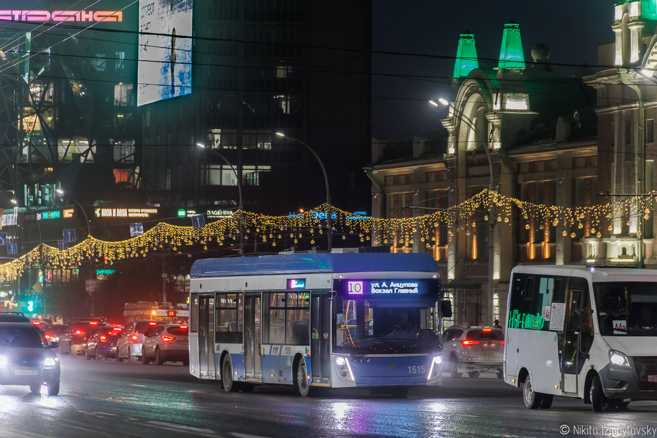 Novosibirsk, UTTZ-6241.01 “Gorozhanin” Br. 1515; Novosibirsk — ивнинг пхото
