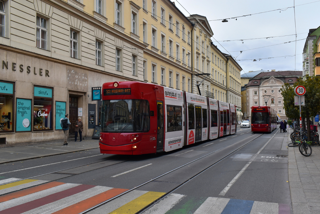Инсбрук, Bombardier Flexity Outlook № 309