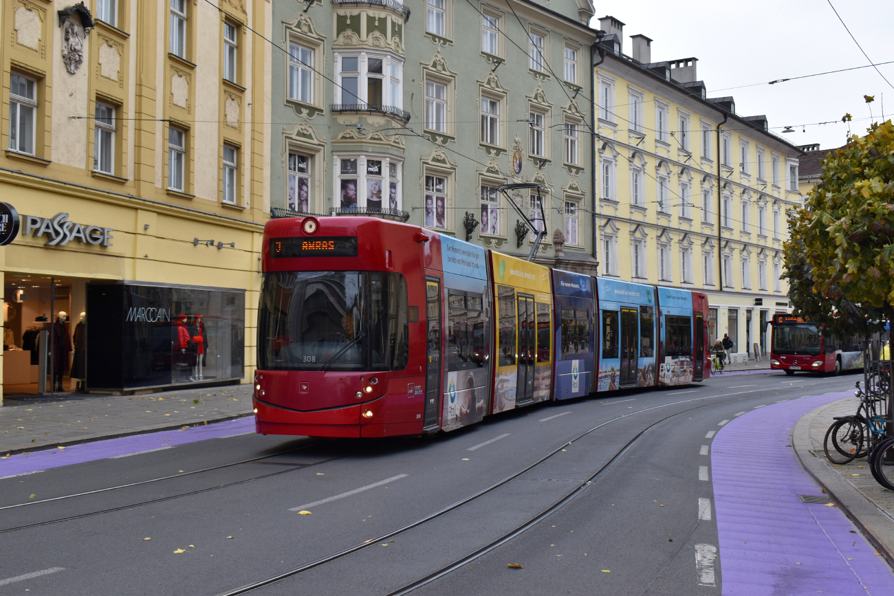 Инсбрук, Bombardier Flexity Outlook № 308
