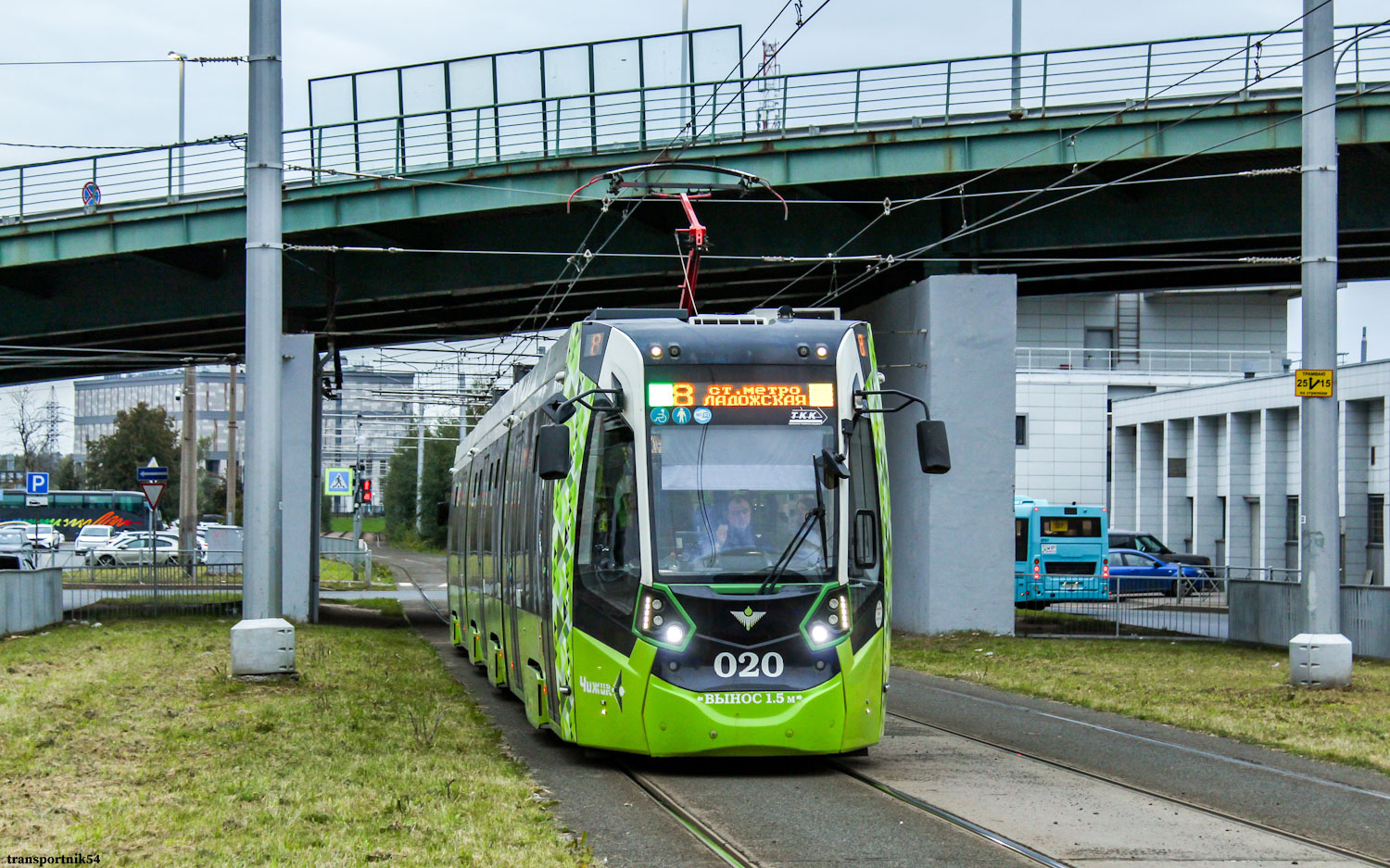 Санкт-Петербург, Stadler B85600M № 020