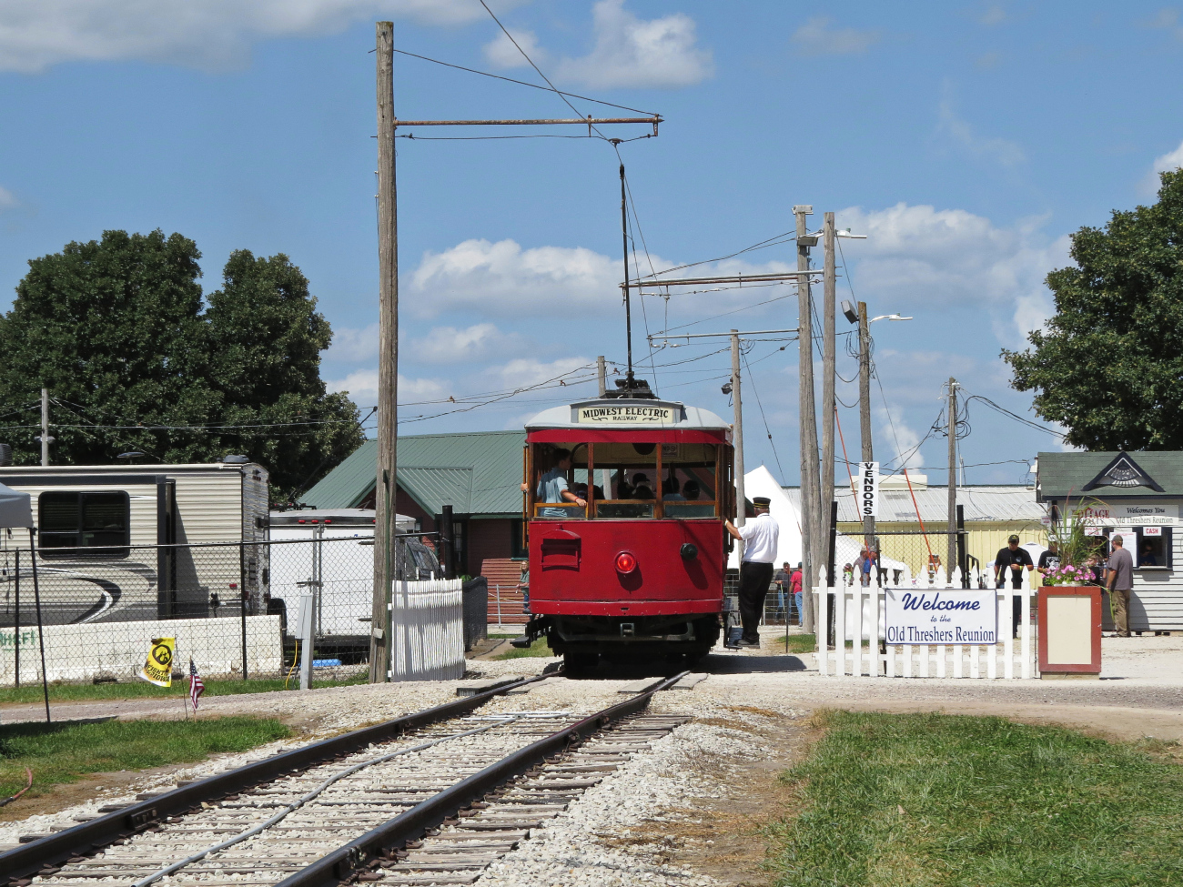 Маунт-Плезант, Четырёхосный моторный вагон № 1718