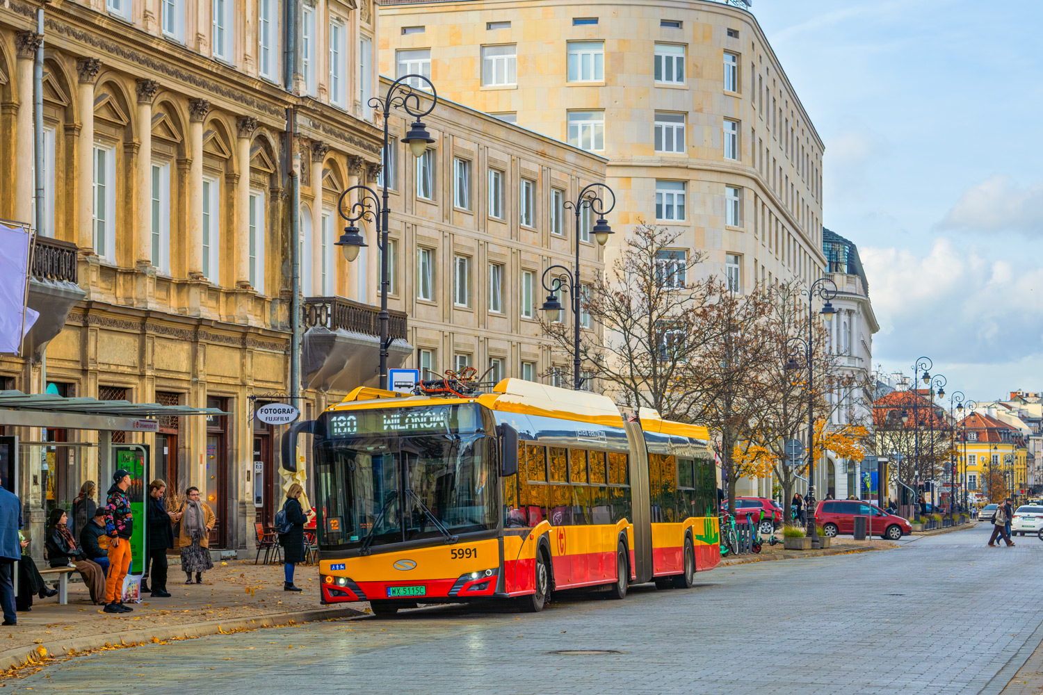 Варшава, Solaris Urbino IV 18 Electric № 5991