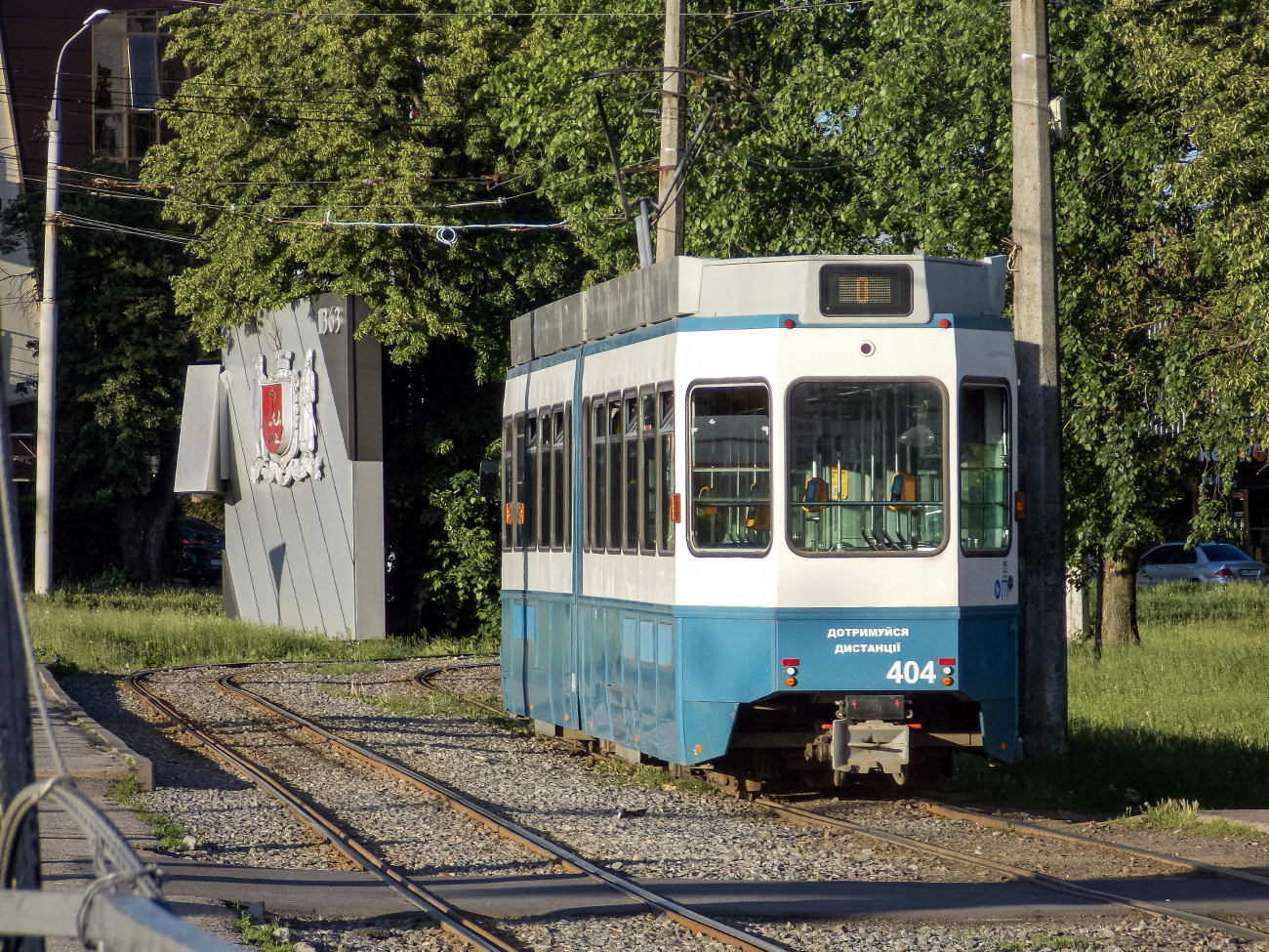 Винница, SWS/SWP/BBC Be 4/6 "Tram 2000" № 404