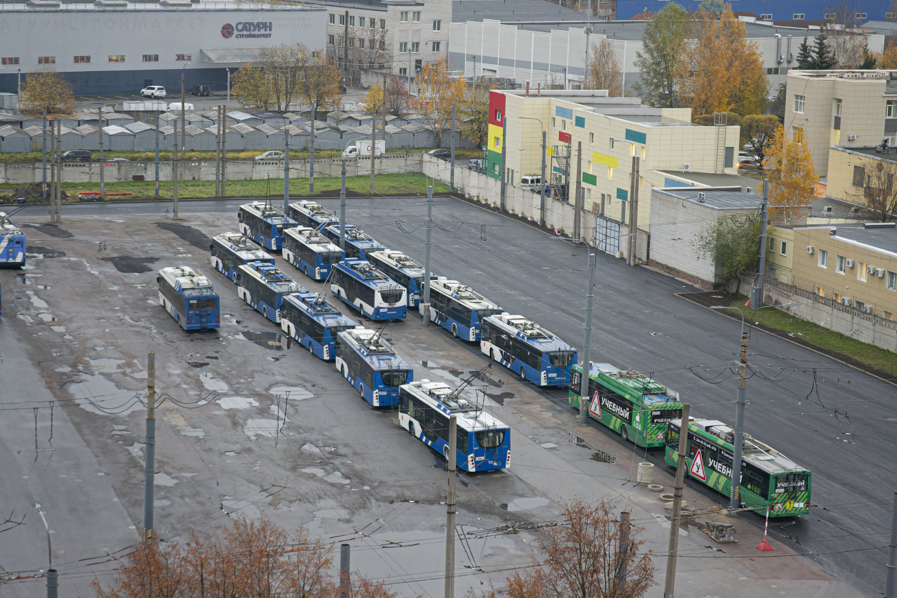 Санкт-Петербург — Троллейбусные парки