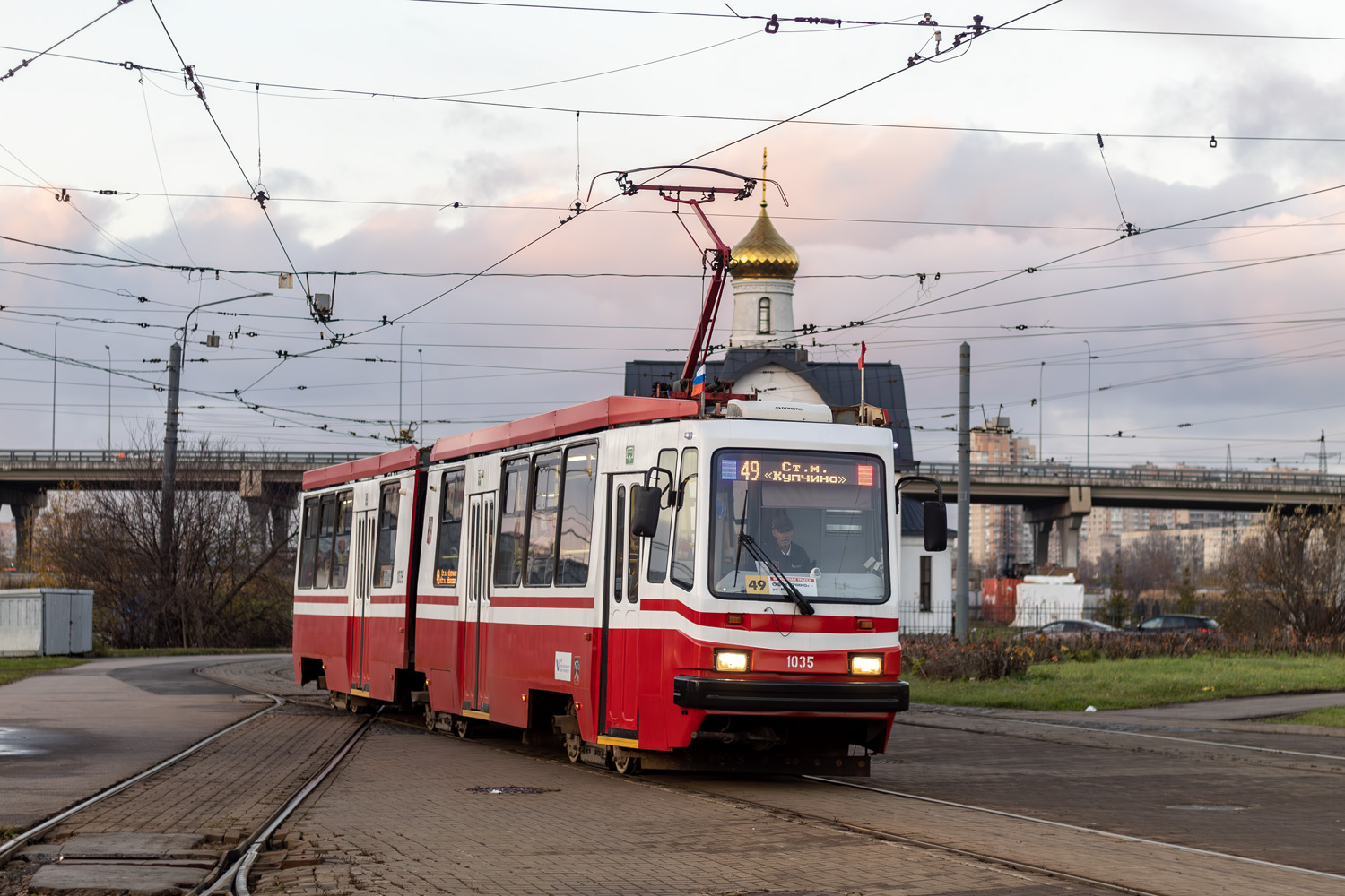 Санкт-Петербург, ЛВС-86М2 № 1035