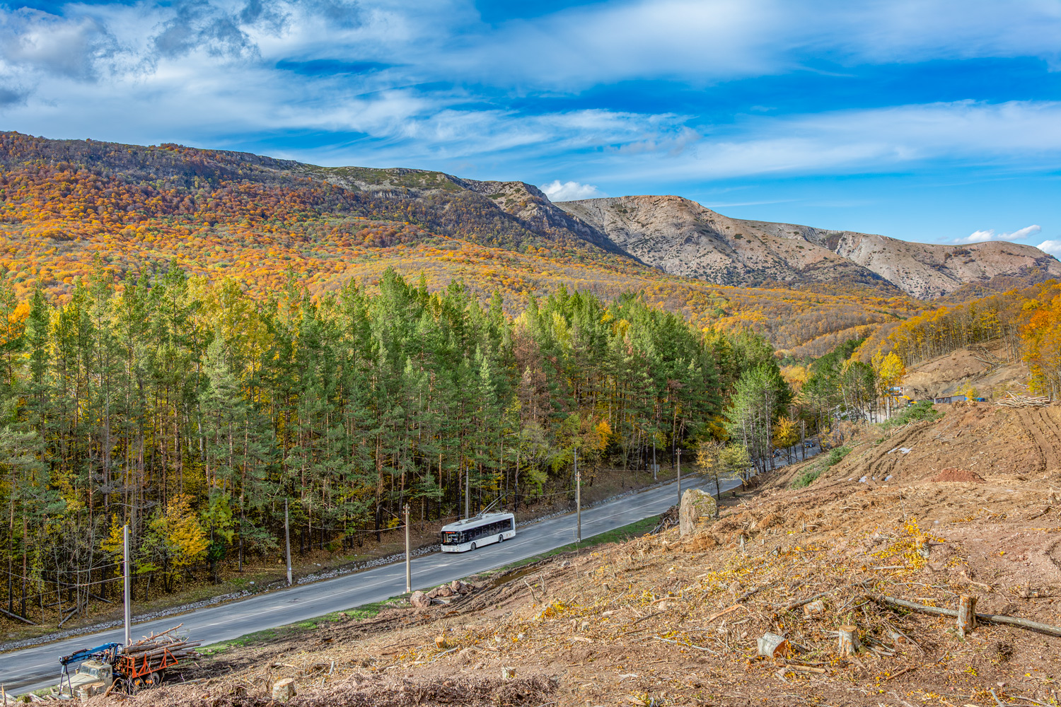 Krimski trolejbus — Trolleybus lines