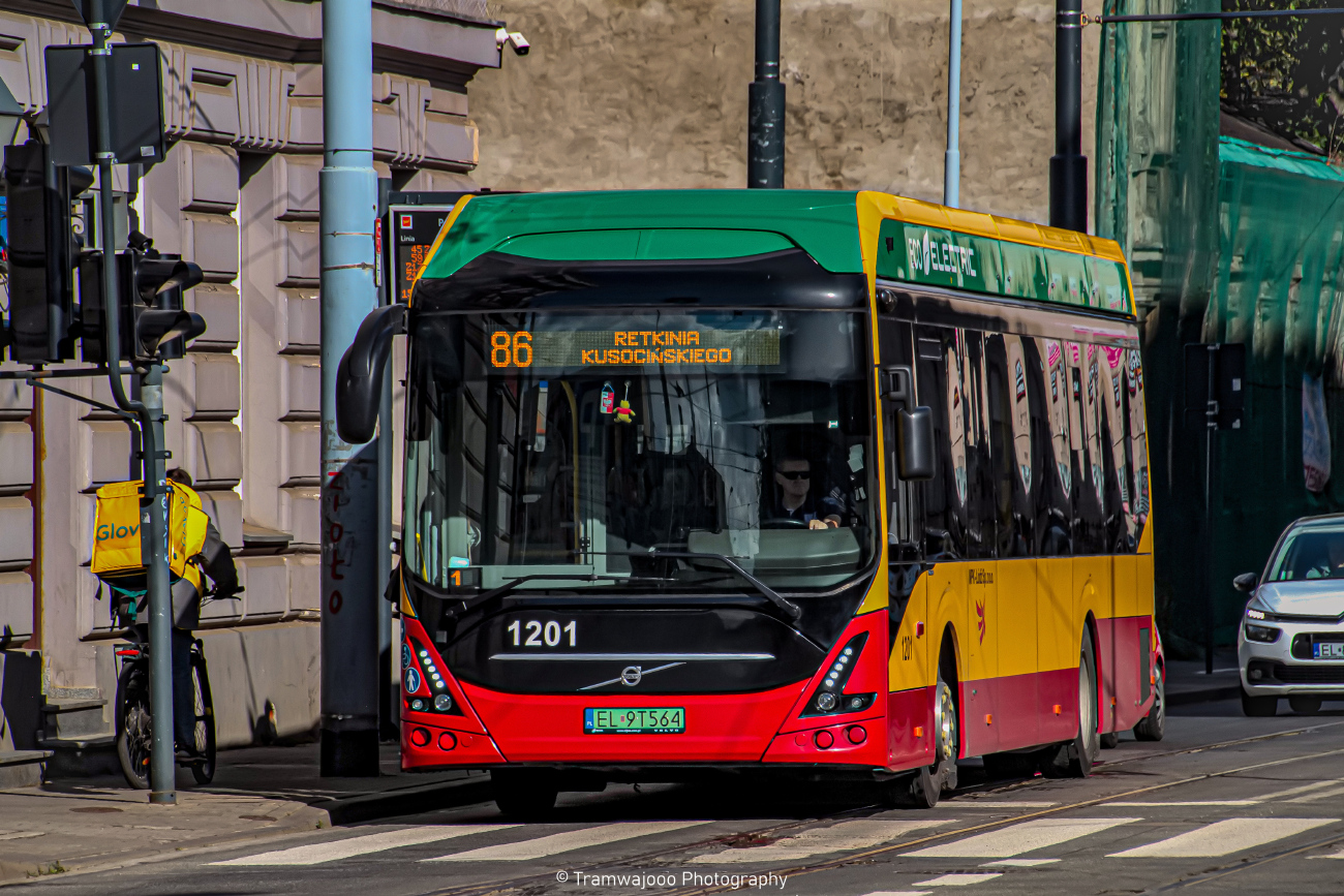 Łódź, Volvo 7900E # 1201