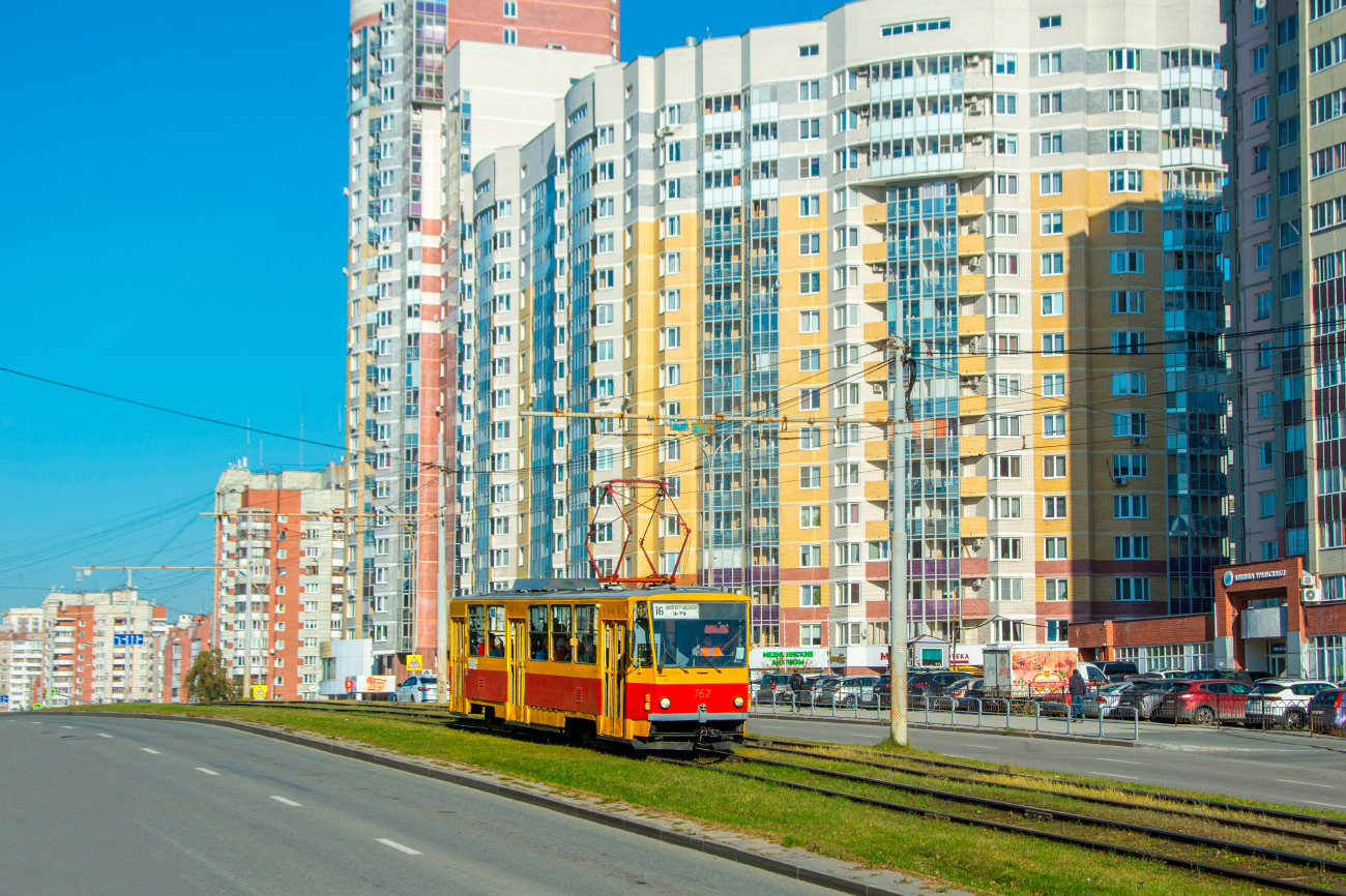 Екатеринбург, Tatra T6B5SU № 762