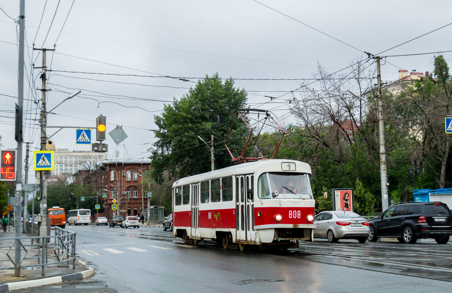 Самара, Tatra T3SU № 808