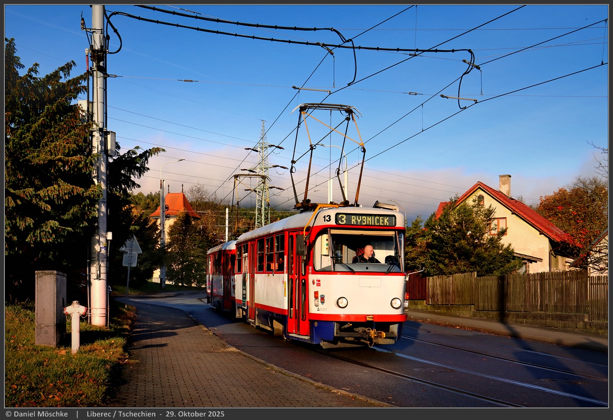 Liberec ― Jablonec nad Nisou, Tatra T3R.P nr. 13