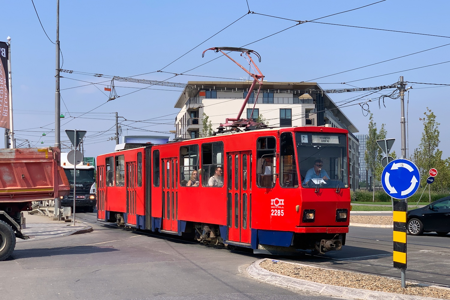 Белград, Tatra KT4YU № 2285