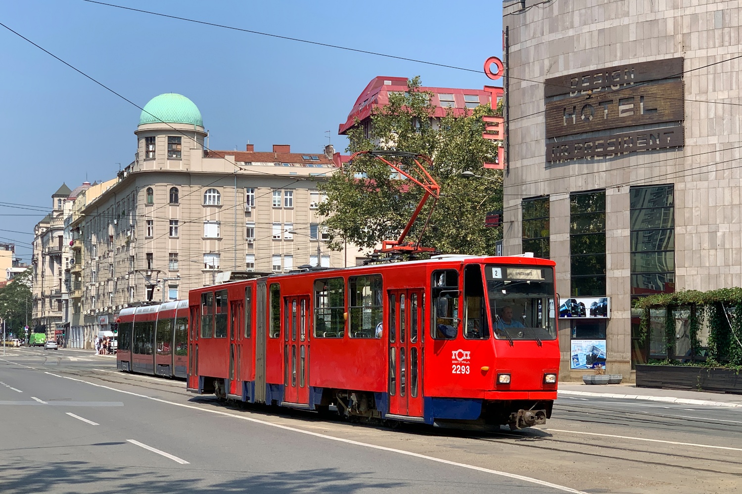 Белград, Tatra KT4YU № 2293