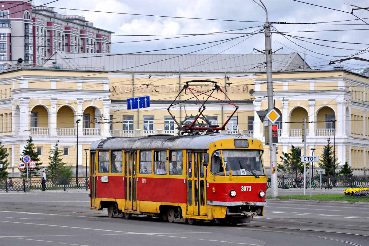 Барнаул, Tatra T3SU № 3073