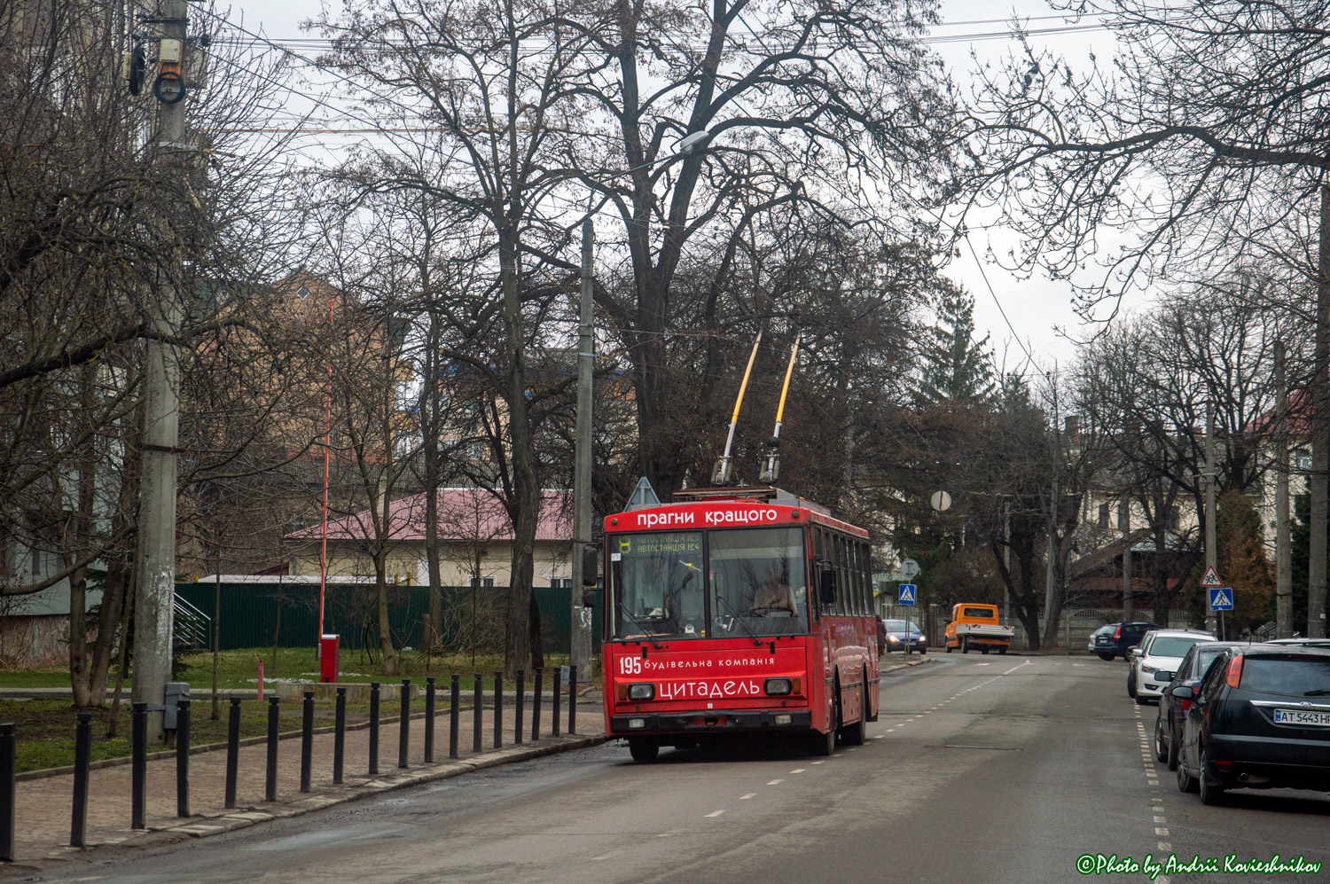 Ивано-Франковск, Škoda 14Tr10/6 № 195