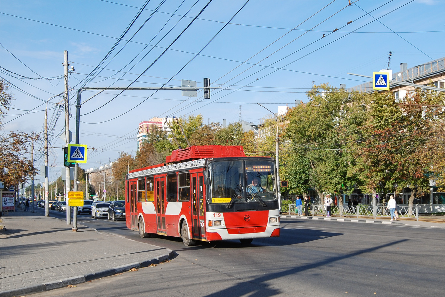 Тула, ЛиАЗ-5280 № 119