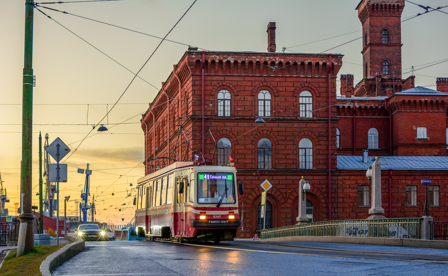 Санкт Петербург, ТС-77 № 8349