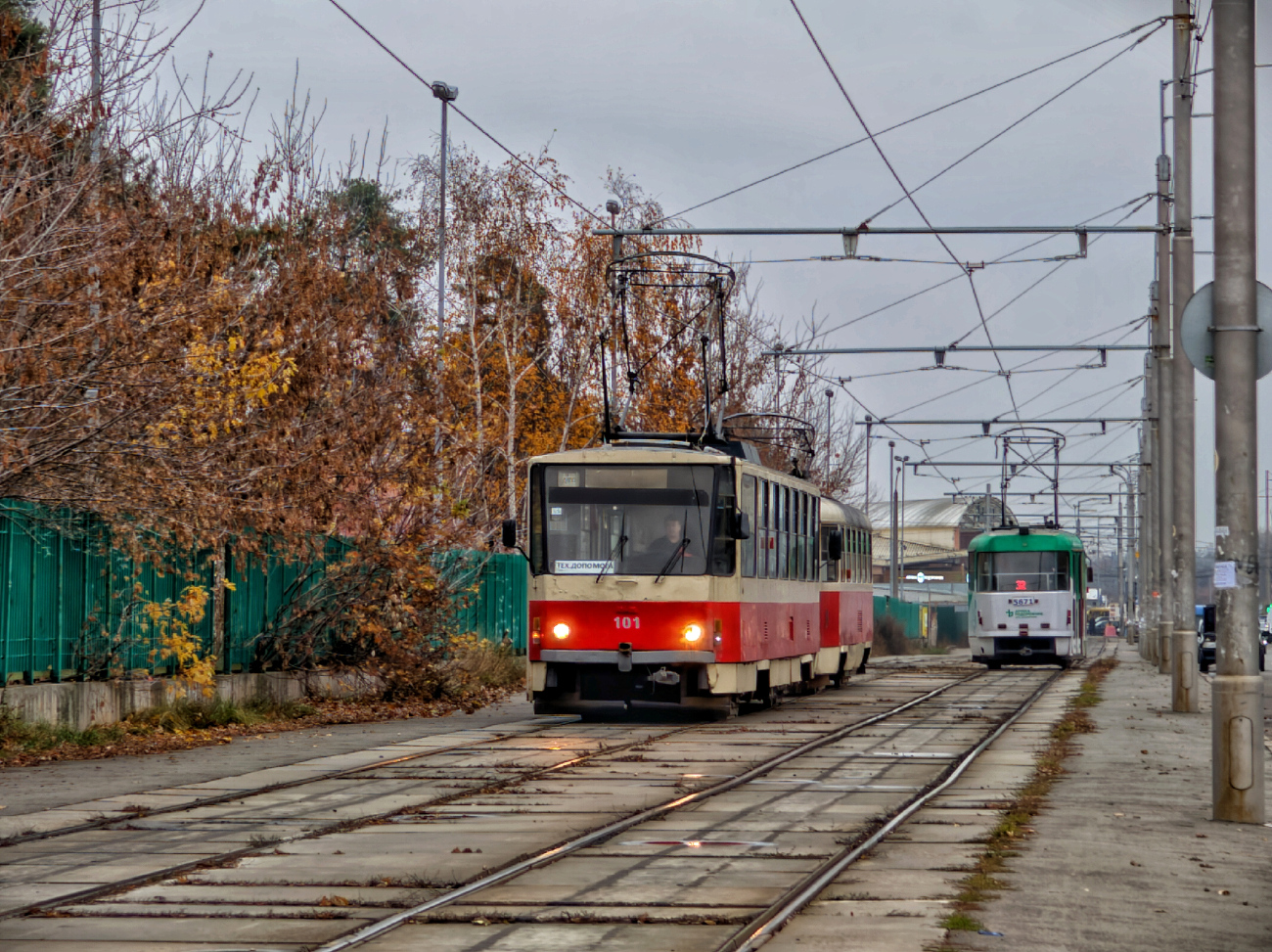 Kyjiw, Tatra-Yug T6B5 Nr. 101
