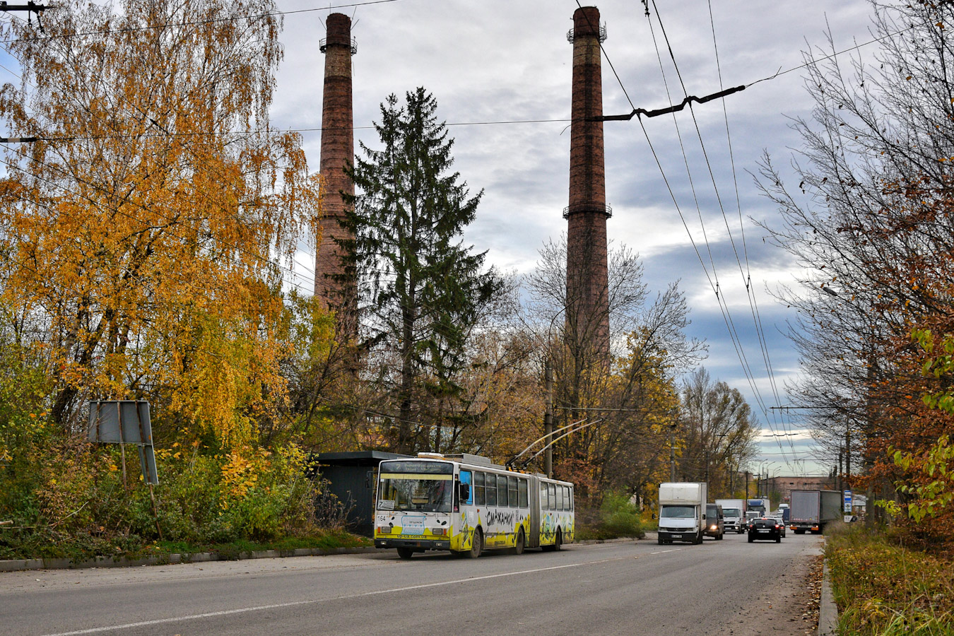 Тернополь, Škoda 15Tr13/6M № 164