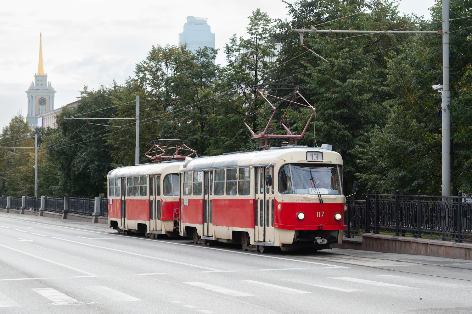 Єкатеринбург, Tatra T3SU (двухдверная) № 117