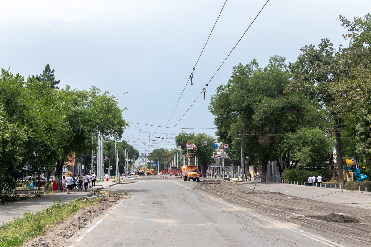Bishkek — Closing trolleybus lines
