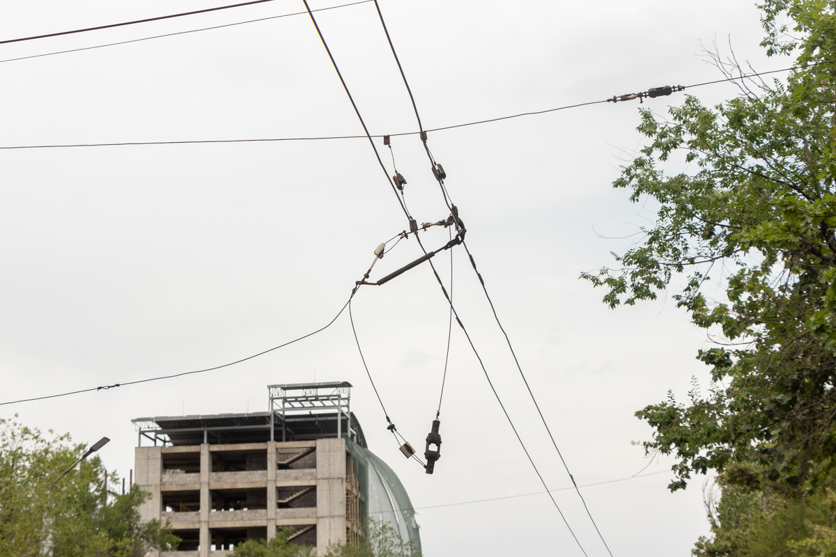 Bishkek — Trolleybus lines and rings
