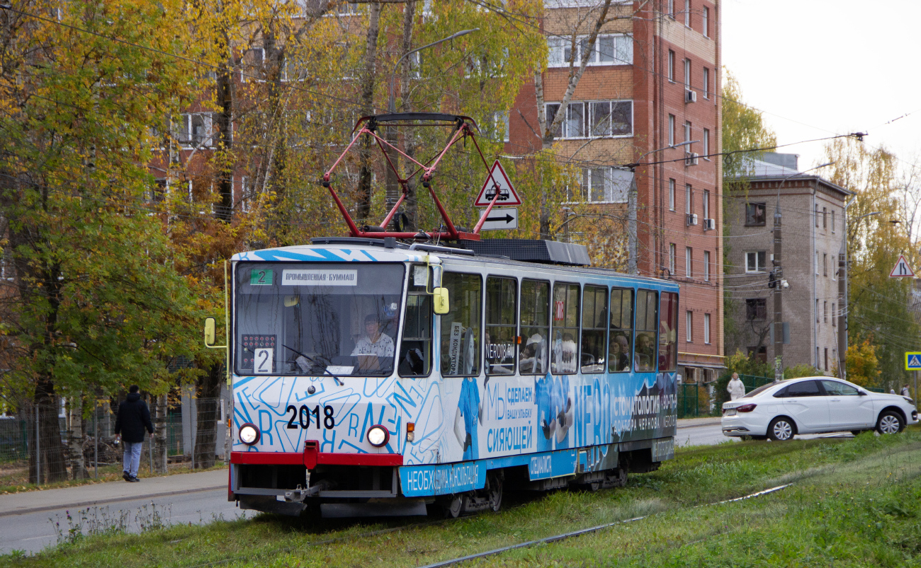Ижевск, Tatra T6B5SU № 2018