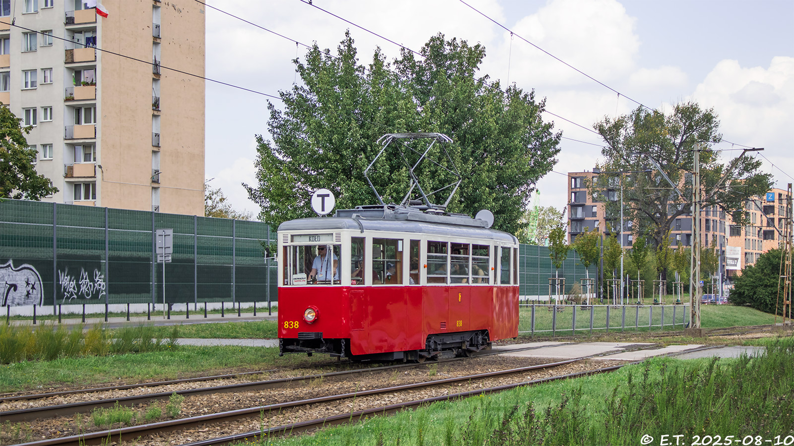 Варшава, Konstal 4Nj № 838