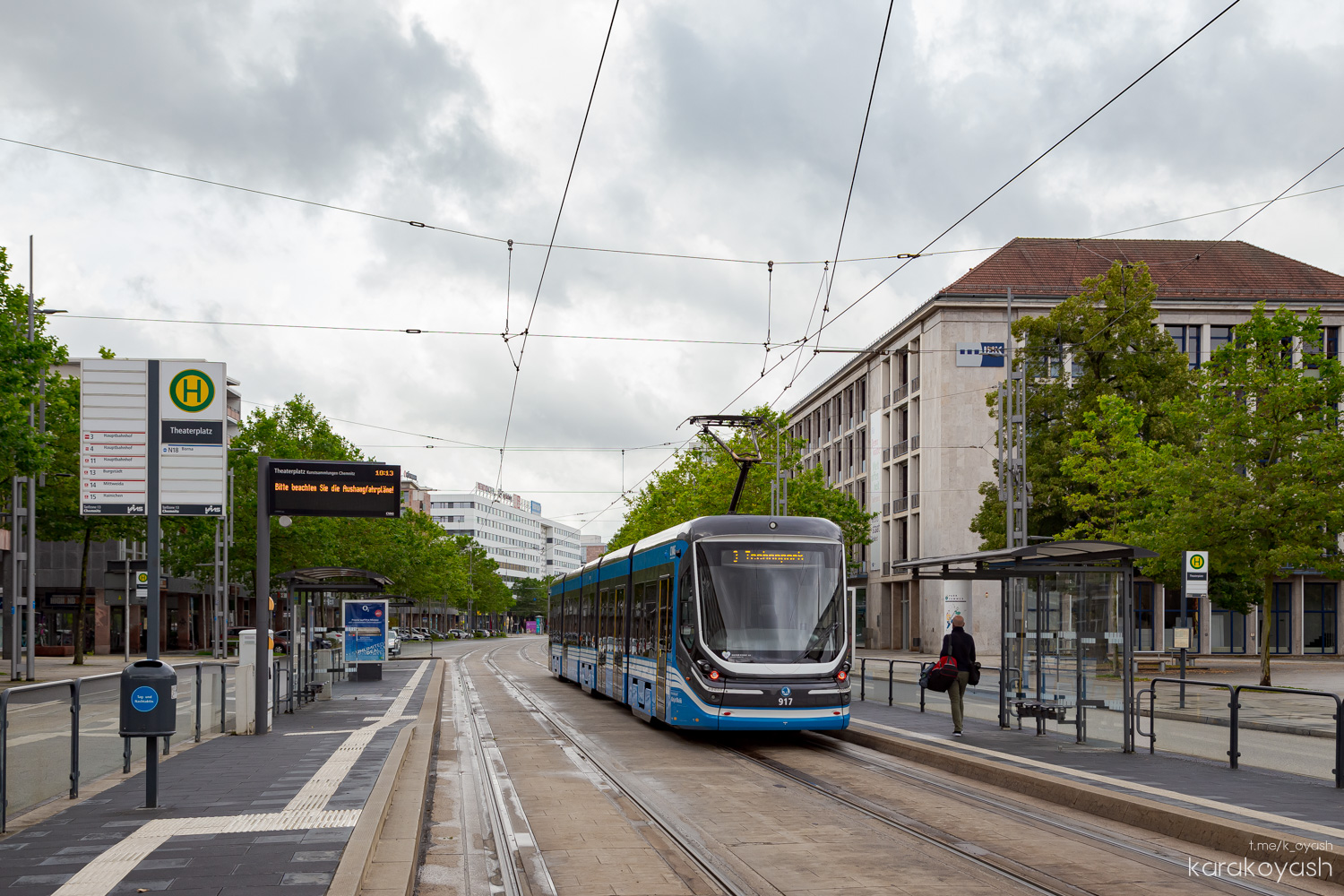 Хемниц, Škoda 35T ForCity Classic № 917