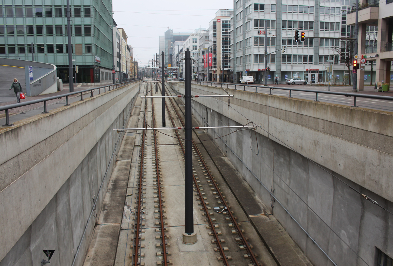 Аугсбург — Проект «Аугсбургский центр мобильности»; Аугсбург — Трамвайные линии и инфраструктура