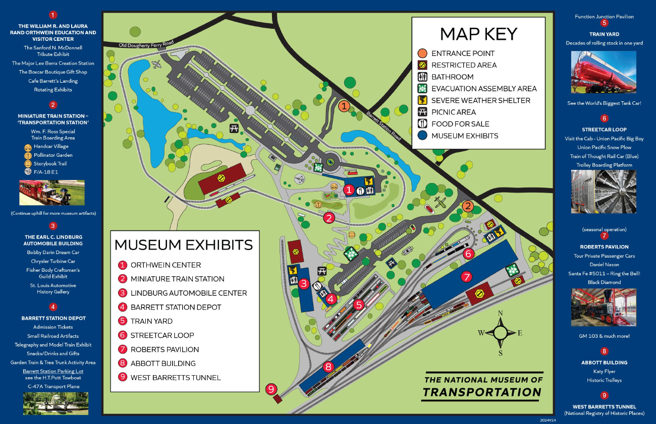 St. Louis — Maps; St. Louis — National Museum of Transportation