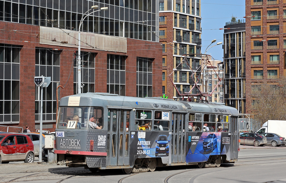 Iekaterinbourg, Tatra T3SU N°. 546