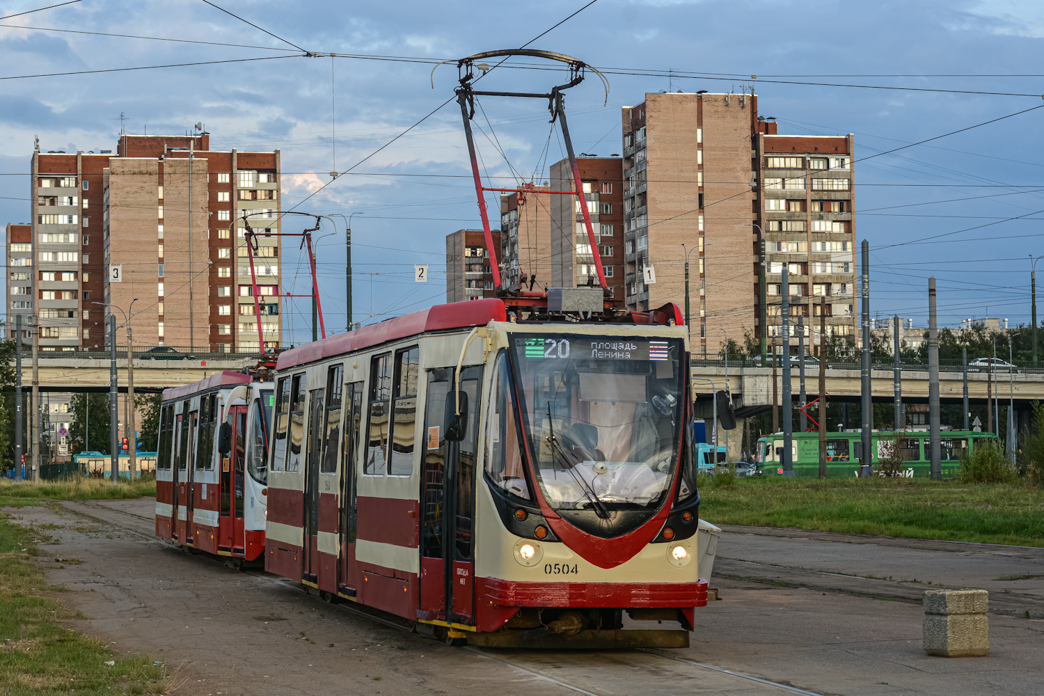 Санкт-Петербург, 71-134А (ЛМ-99АВ) № 0504