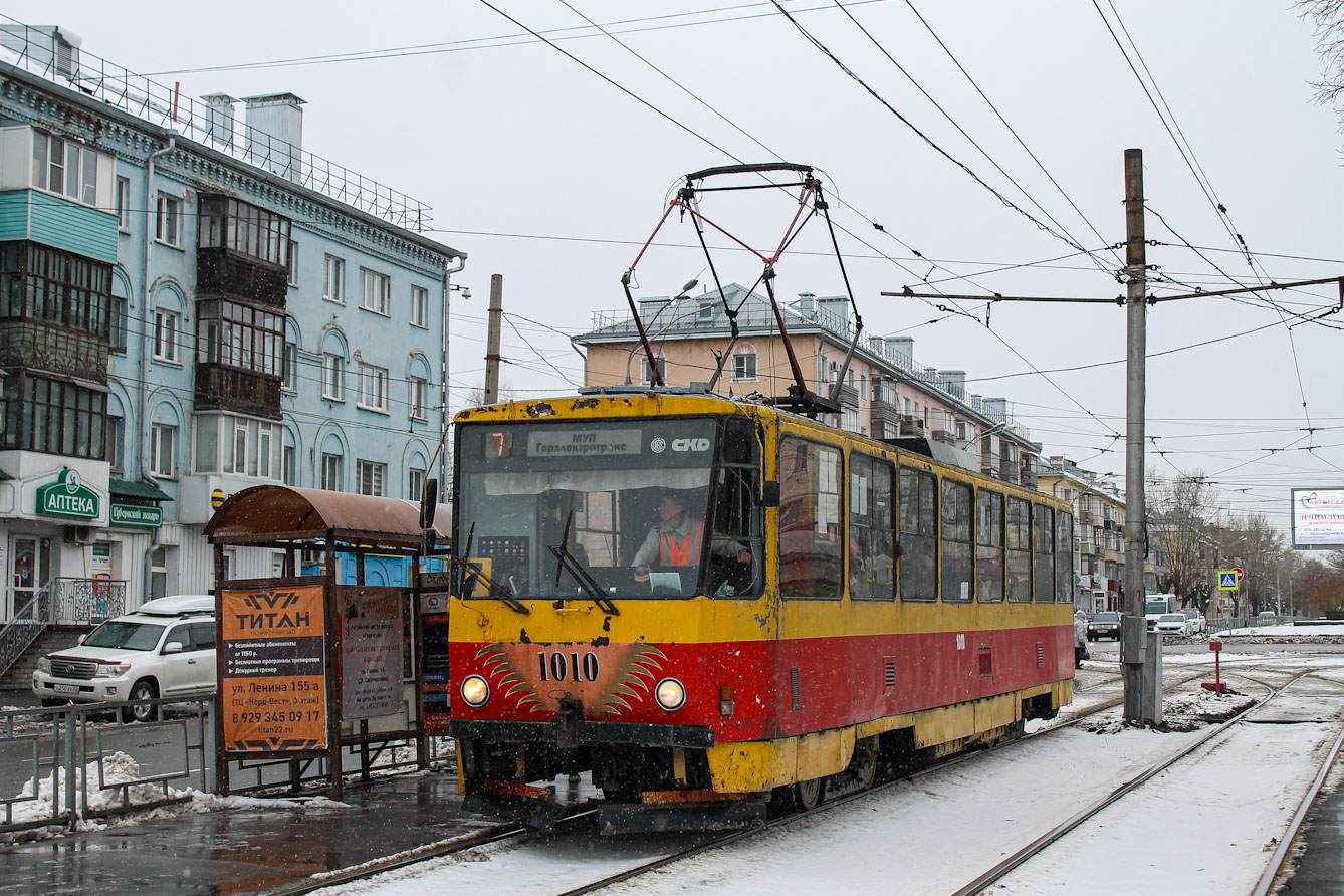 Барнаул, Tatra T6B5SU № 1010