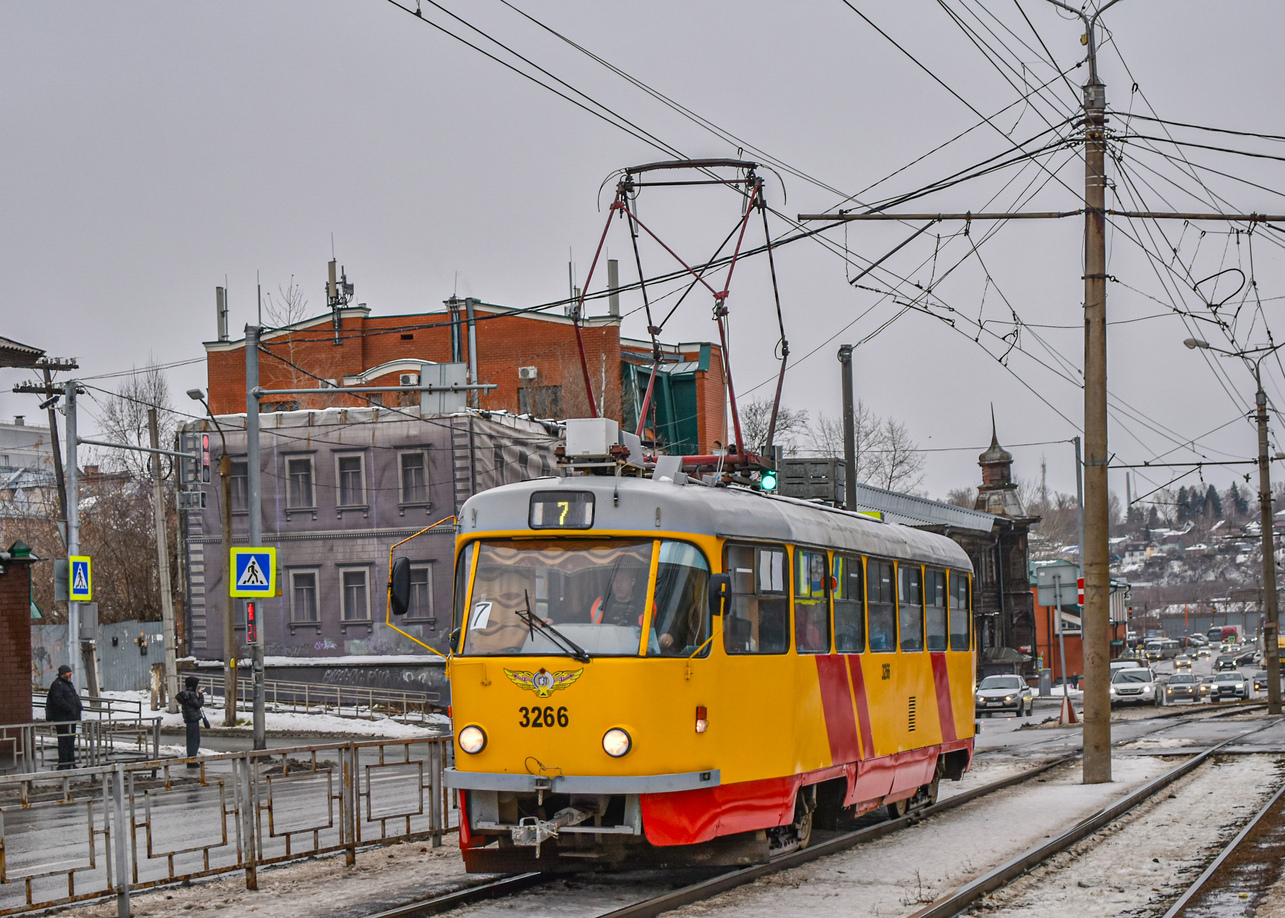 Барнаул, Tatra T3SU КВР Барнаул № 3266