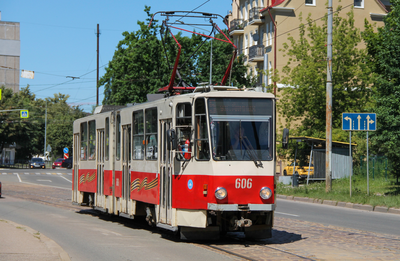 Kaliningrad, Tatra KT4D Nr. 606