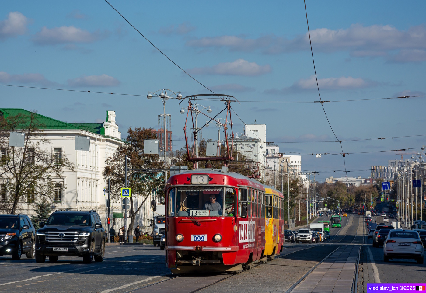 Jekaterinburgas, Tatra T3SU (2-door) nr. 099