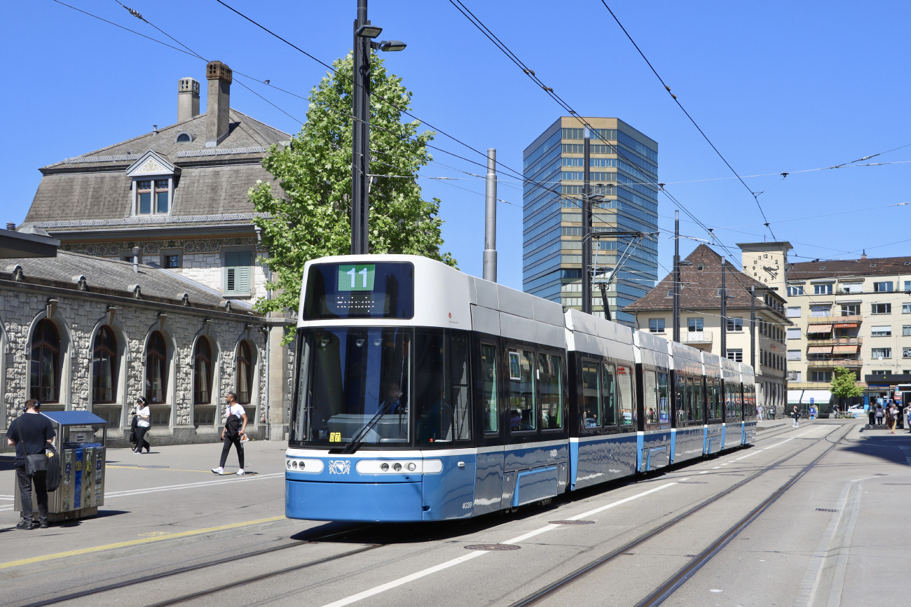 Цюрих, Alstom Flexity Zürich № 4039