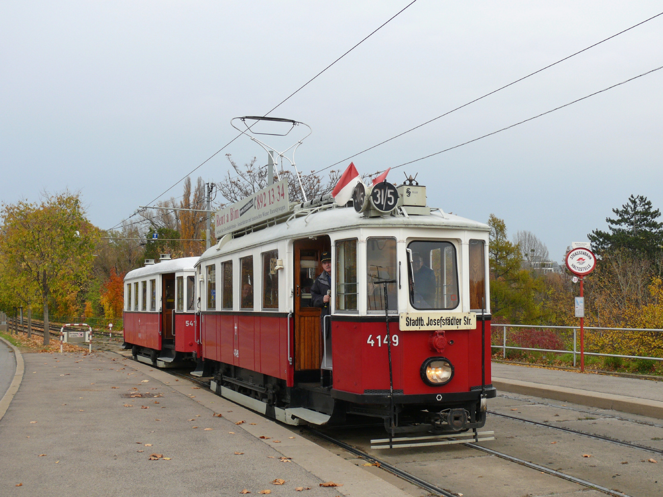 Vienna, Simmering Type M № 4149; Vienna — VEF's 261st excursion — 8 November 2025