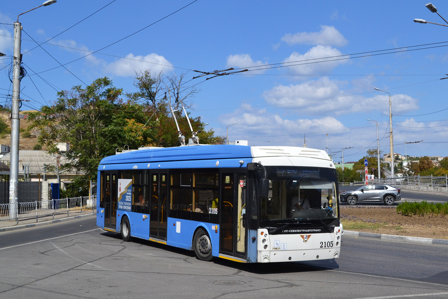 Sewastopol, Trolza-5265.02 “Megapolis” Nr. 2105