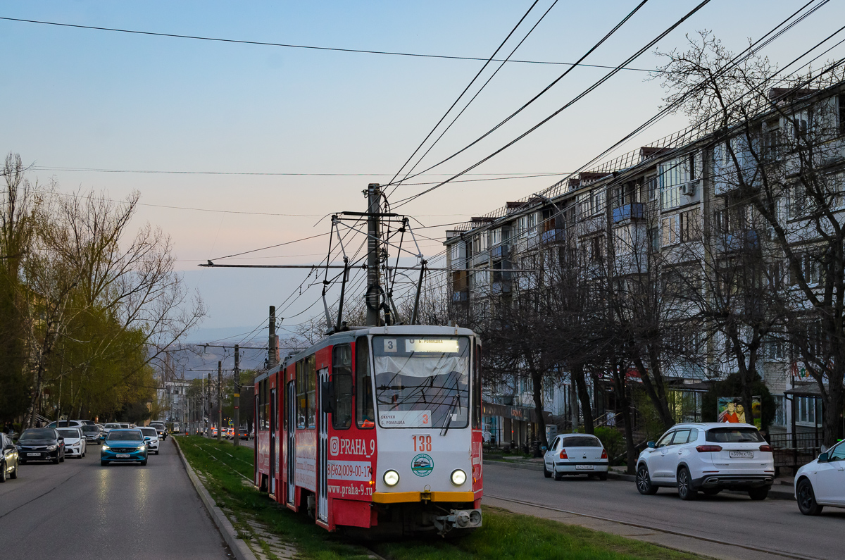 Пятигорск, Tatra KT4SU № 138