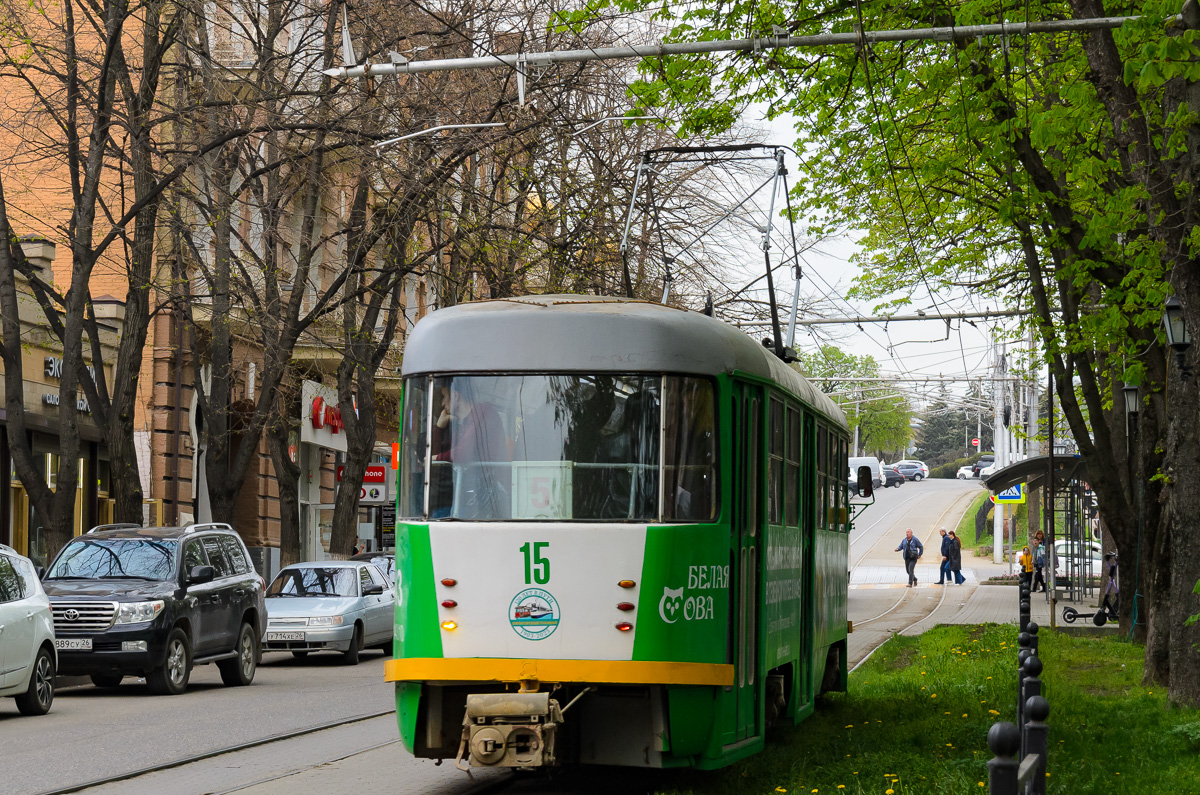 Пятигорск, Tatra T4D № 15