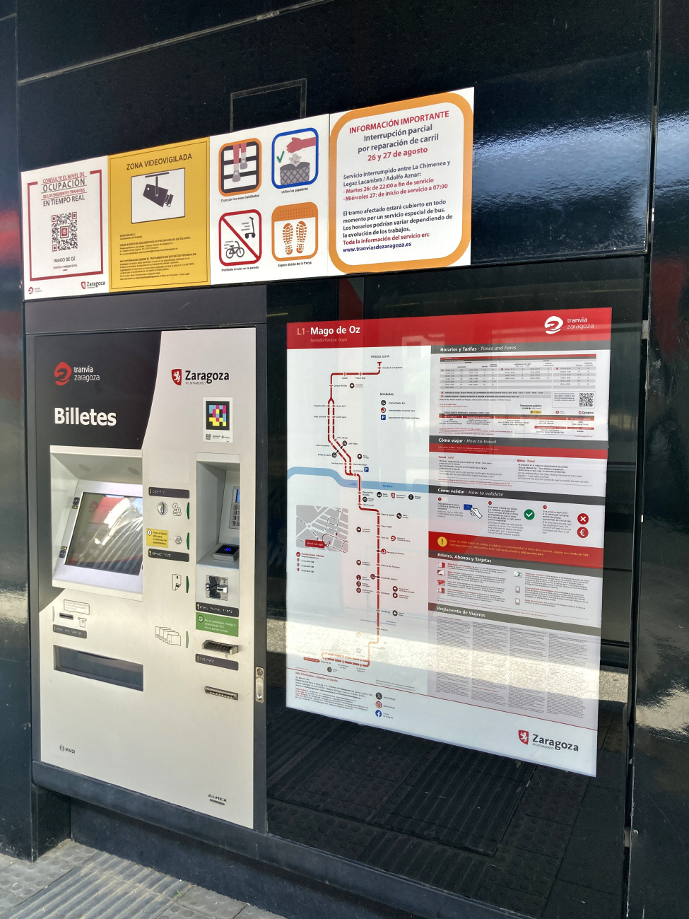 Zaragoza — Modern Tramway — Lines and Infrastructure