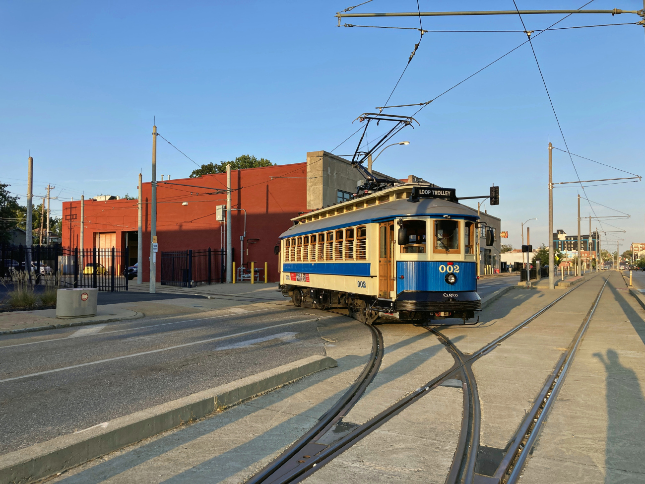 Сент-Луис — The Loop Trolley — линии и инфраструктура